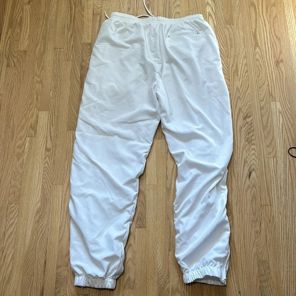 Vintage White Wilson Tracksuit Zip Up Jacket Coat Drawstring Pants - Picture 11 of 12